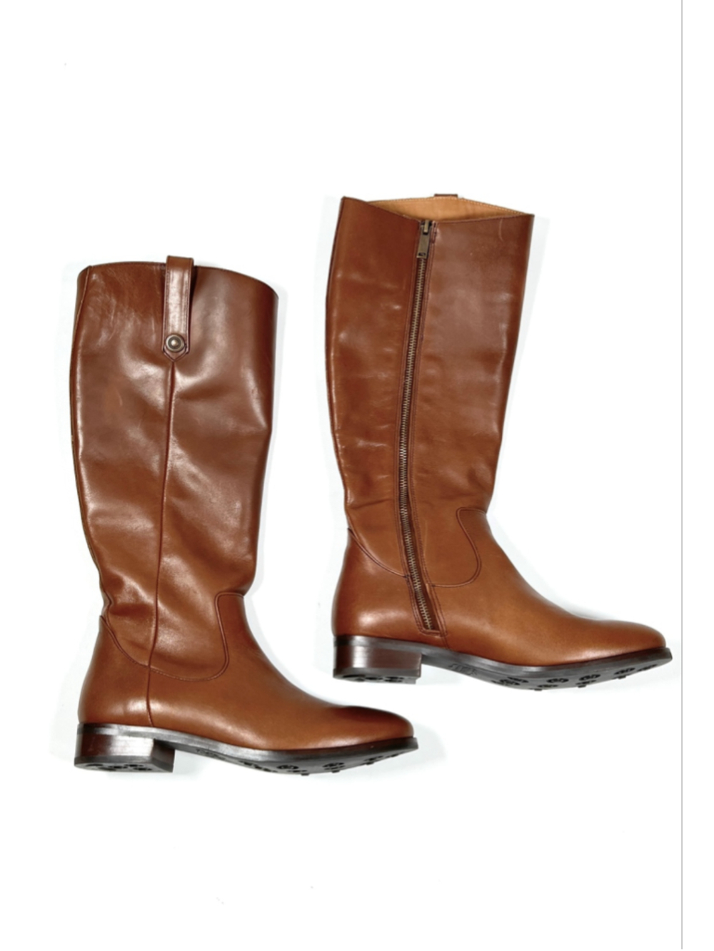 NEW Thursday Boot Co. Brown Leather Knee High Boots Size 9 Handmade